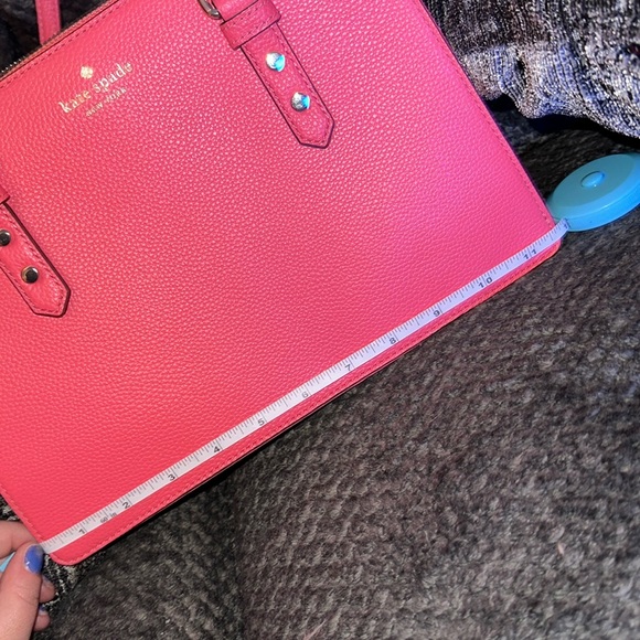 Pink Kate Spade purse- crossbody or just 2 handles - Picture 10 of 10